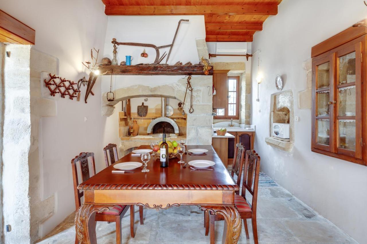 Traditional Home Vereniki With Heated Pool - By Apokoronas Villas Gavalochori Exterior foto