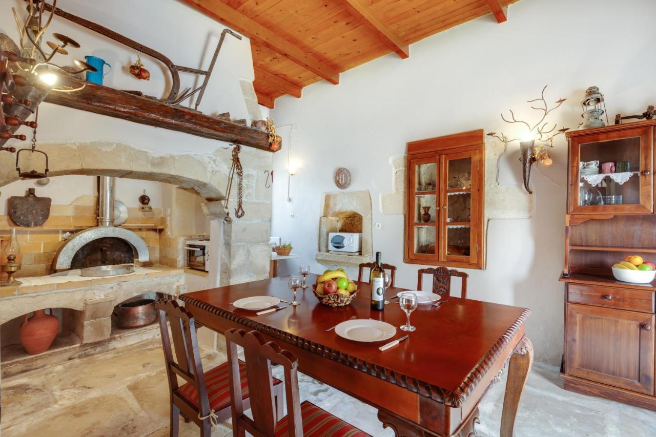 Traditional Home Vereniki With Heated Pool - By Apokoronas Villas Gavalochori Exterior foto