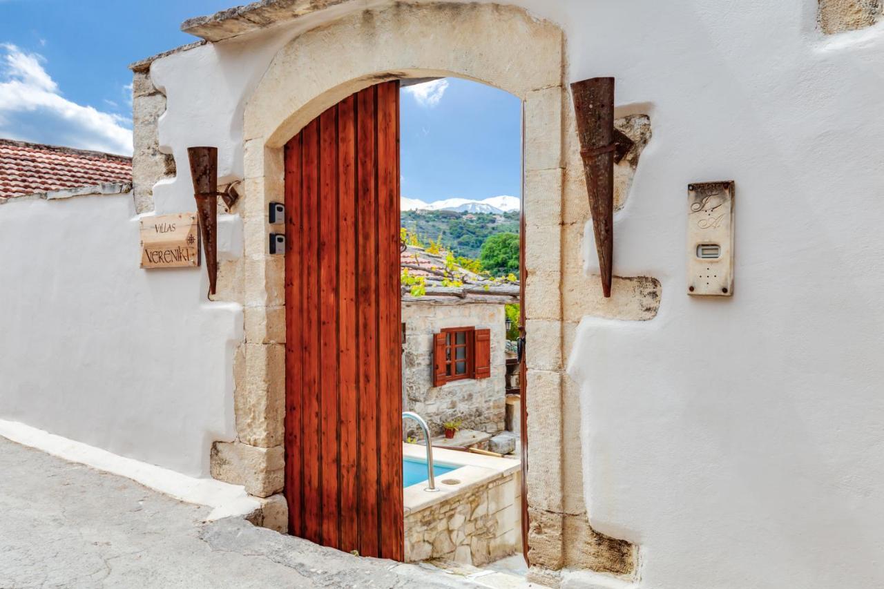 Traditional Home Vereniki With Heated Pool - By Apokoronas Villas Gavalochori Exterior foto
