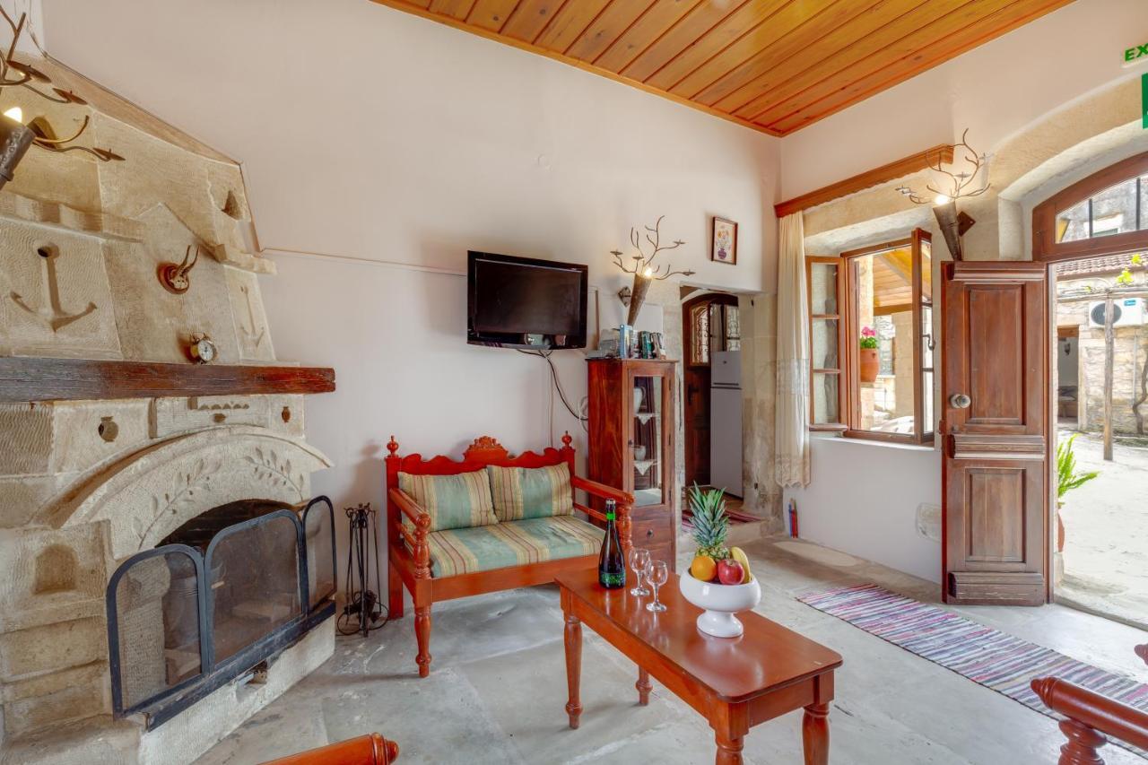 Traditional Home Vereniki With Heated Pool - By Apokoronas Villas Gavalochori Exterior foto