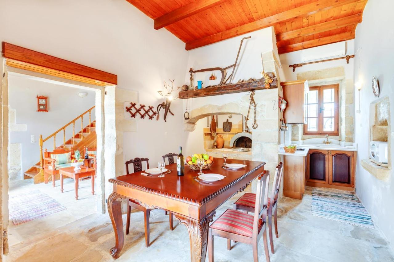 Traditional Home Vereniki With Heated Pool - By Apokoronas Villas Gavalochori Exterior foto
