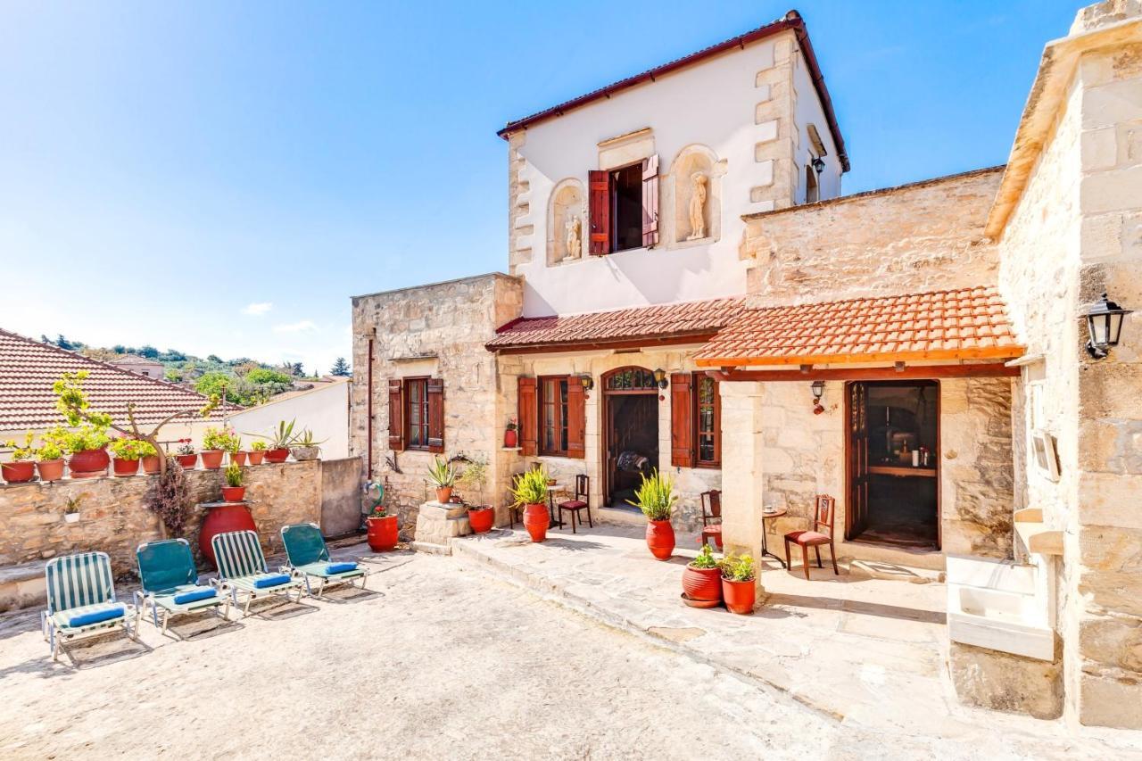 Traditional Home Vereniki With Heated Pool - By Apokoronas Villas Gavalochori Exterior foto